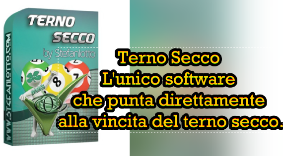 L'unico software in grado di vincere il terno secco